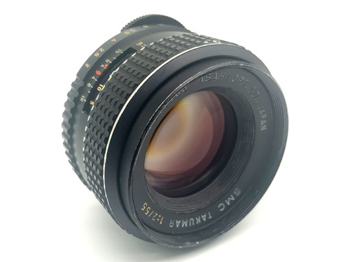 Asahi pentax smc takumar 55mm - asahi,