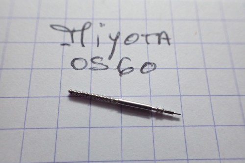 Miyota os60 tige de - tige,