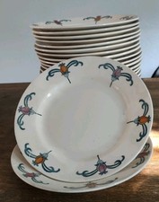 6 ASSIETTES PLATES LONGCHAMP
