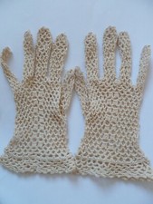 GANTS ANCIENS AU CROCHETS
