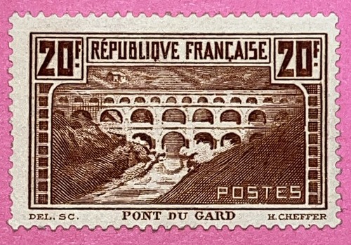 France francs pont gard - 20,