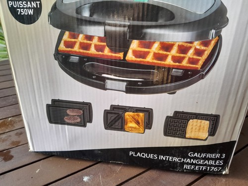 Gaufrier,Gril,et