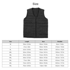 (4XL)Gilet Chauffant Électrique Gilet Chauffant Électrique Intelligent Gilet