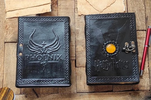 Harry potter cuir journal - harry,