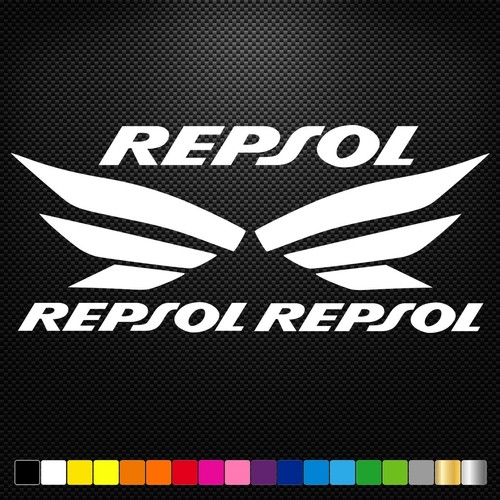 Repsol 5 stickers - repsol,
