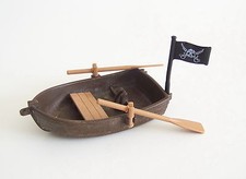 PLAYMOBIL (A2116) PIRATES - Petite Barque avec Drapeau Sabres Tête de Mort 3937