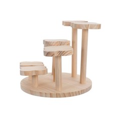  Présentoir De Figurines Succulentes Porte Plante Bois Porte-plante