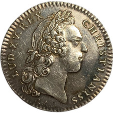 Louis XV Chambre de commerce de la Rochelle 1754 Jeton