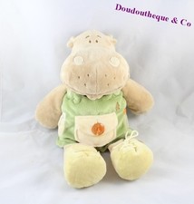 Peluche éducative hippopotame NOUKIE'S Hippoum Baboum et Zamba 35 cm (MO8941)
