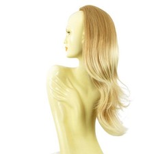 Demi-tête, demi-perruque 62cm