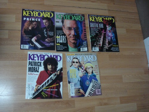Keyboard magazines lot 5 - of,