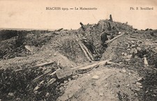 CPA 80 - BIACHES 1919 (Somme) - La Maisonnette détruite