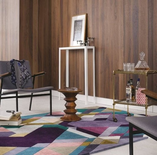 Tapis touffeté main à - tapis,