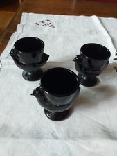 lot de 3 coquetiers poule en