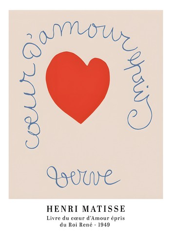 Henri matisse livre coeur - henri,