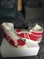 Basket D&G taille 46 rouge , rose et blanche montante