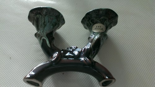 Ancien bougeoir keramik g - bougeoir,