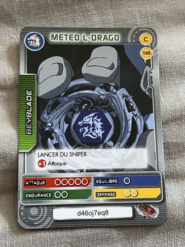 Carte beyblade meteo - carte,