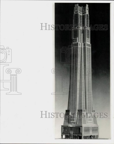 1986 press photo view - 1986, a