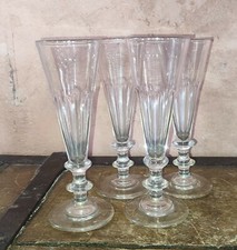 4 FLÛTES À CHAMPAGNE EN