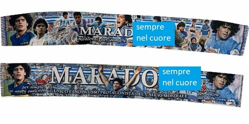 écharpe napoli double face - Écharpe,