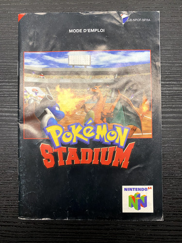 Notice seule pokémon - notice,