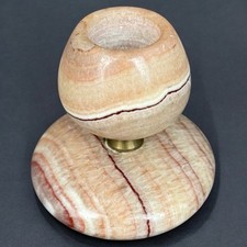 Bougeoir marbre albâtre - bougeoir,