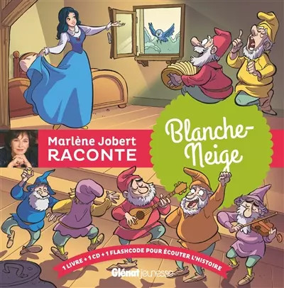 Blanche neige livre cd - livre,