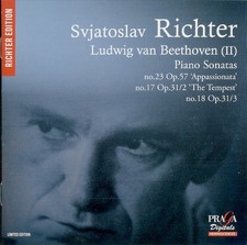 BEETHOVEN  piano sonatas 23, 17 & 18 SVJATOSLAV RICHTER / SACD HYBRID 2012