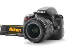 [Presque inutilisé SC: 199] Objectif Nikon D3300 + AF-S 18-55mm f3.5-5.6G...