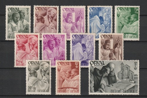 Belgique yvert 556 - yvert, 556/567