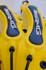 Cache étrier de frein à disque de voiture jaune AMG avant et arrière pour Ben...