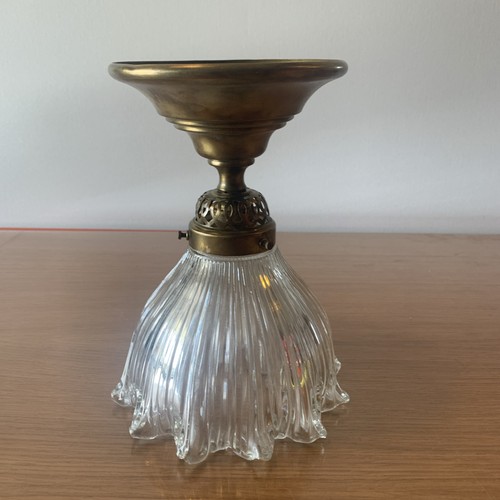 Vintage ceiling lamp glass - ceiling,