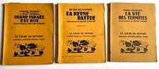 Constant le BRETON Bois Trois livres rares : Tharaud, Duvernois, Maeterlinck