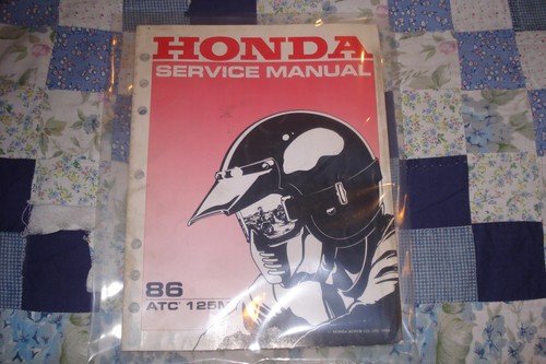 Manuel entretien honda atc - honda,