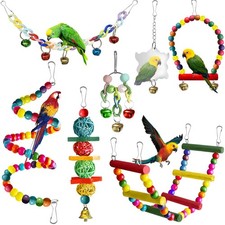 Jouets pour Oiseaux, 7 Pièces