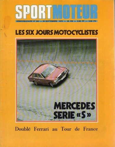 Sport moteur 303 1972 fiat - moteur,