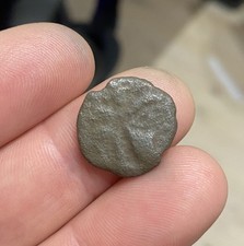 Rare R3 Monnaie Gauloise , Statere De Bronze Baiocasses 