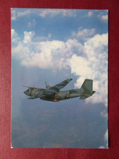 CARTE POSTALE POSTCARD ARMEE DE L'AIR TRANSALL C-160 ESCADRE DE TRANSPORT EVREUX
