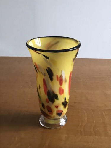 Vase verre soufflé - vase,