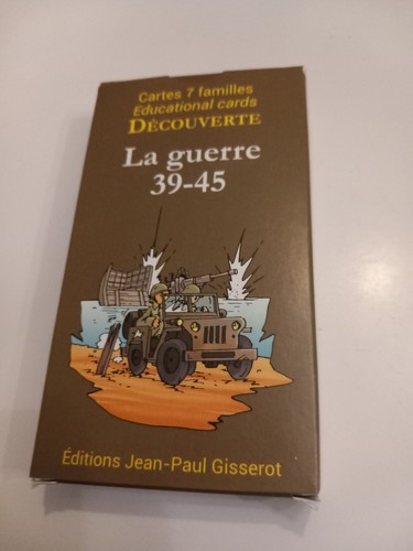 Cartes jeu 7 - cartes.,