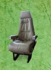 2 Sièges Avion club cuir