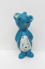Jouet figurine ours bleu