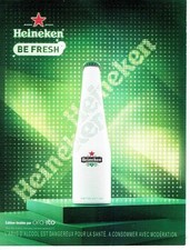 PUBLICITE ADVERTISING 027  2010  bière Heineken  édition limitée par Ora-ito