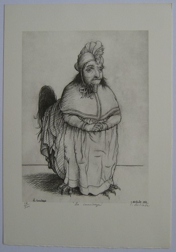 Verlinde claude lithographie - claude,