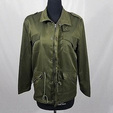 Van Shibuya Army Green Zip Up