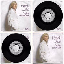 PATRICK JUVET -45t SP- DE PLUS EN PLUS SEUL / ANOTHER LONELY MAN - BARCLAY 1978