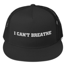 I Can't Breathe Cap | Black