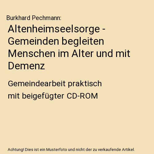 Altenheimseelsorge gemeinden - -,