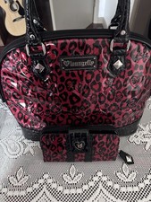 Loungefly Pink Black Leopard